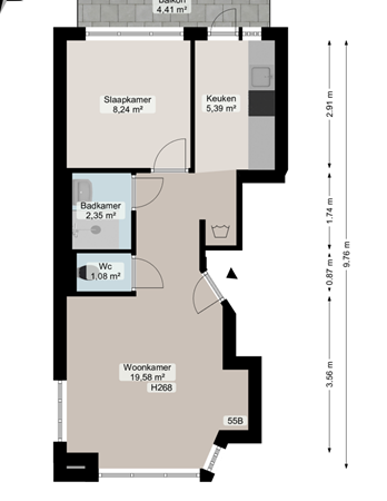 Medium property photo - Peizerweg 55B, 9726 JD Groningen